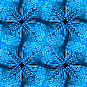 Abstract maze background - vector clipart