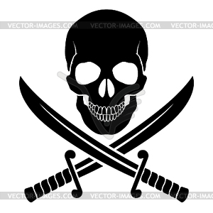 Pirate symbol - vector clipart