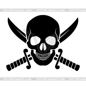 Pirate symbol - vector clipart