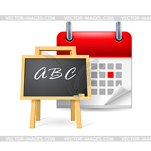 School time - vector image