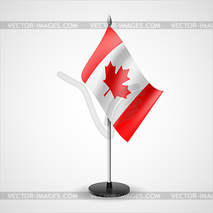 Таблица флаг Канады - векторный графический клипарт
