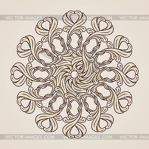 Floral pattern - vector clip art