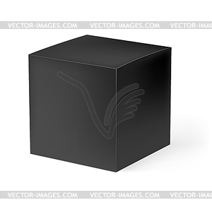 Black box - vector clipart / vector image