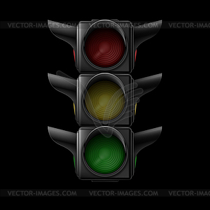 Traffic light - royalty-free vector image