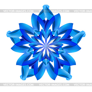 Abstract blue pattern - vector clipart