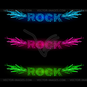 Rock star - vector clipart