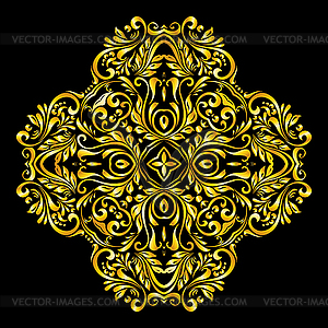 Pattern gold - vector clip art
