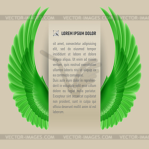 Message - stock vector clipart