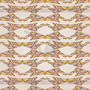 Patterned lines - vector image