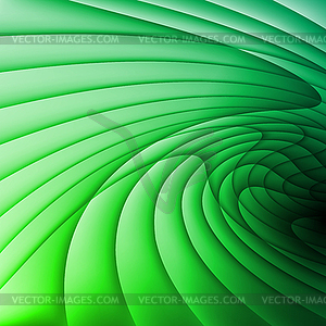 Зеленые волнистые полосы - изображение в векторе / векторный клипарт