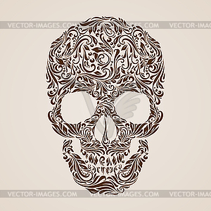 Skull pattern - vector clipart