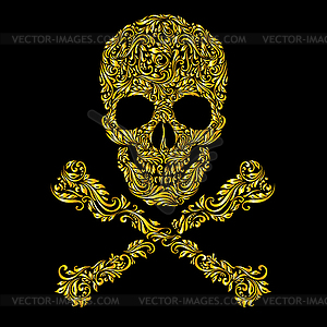 Skull pattern - vector clip art