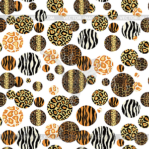 Seamless pattern frame - vector clipart