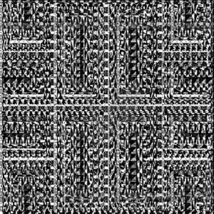 Бесшовные узорные рамы - векторизованное изображение клипарта