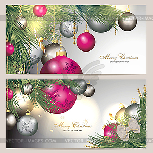  noble Christmas background - vector clipart / vector image