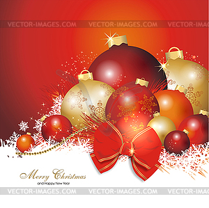 noble Christmas background - vector clipart