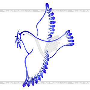 Floral decorative ornament - vector EPS clipart