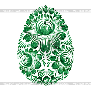 Floral decorative ornament - vector image