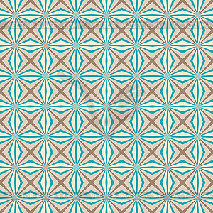 Seamless geometric pattern - color vector clipart