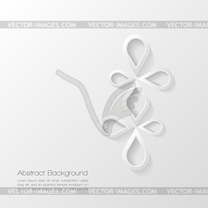 Abstract modern geometric background - vector image