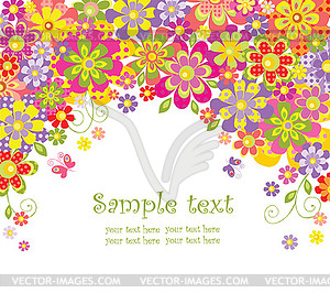 Flowers - vector clip art