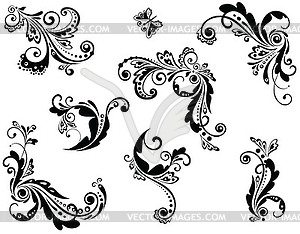 Vintage beautiful design - vector clip art