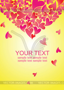Greeting banner - vector image
