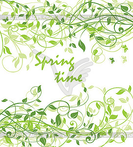 Spring time - vector clipart