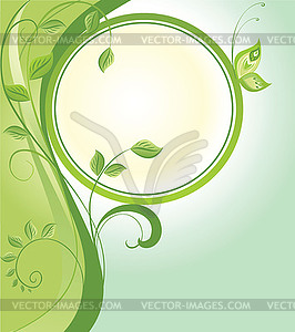 Spring banner - vector image