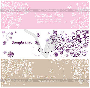 Wedding invitations - vector image