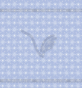 Blue wallpaper with snowflake - vector clip art