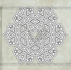 Romantic vintage lace ornament paper texture - vector clipart