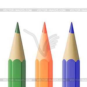 Colored pencils - vector clipart