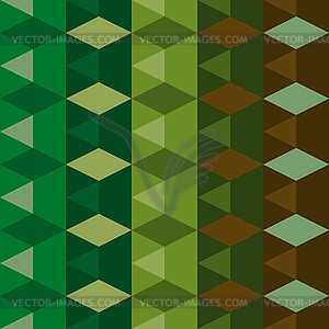 Geometric seamless abstract pattern - vector clip art