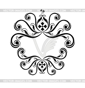 Abstract royal frame - vector clip art