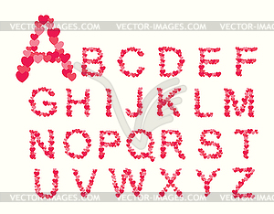 Alphabet - vector clipart / vector image