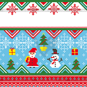 Christmas card - vector clip art