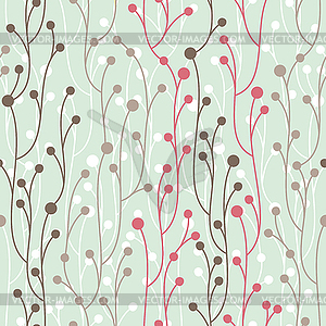 Decorative seamless pattern - vector clip art