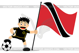 Soccer player - vector clip art