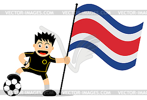 Soccer player - vector clip art