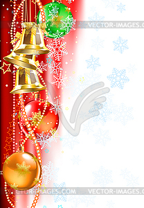 Christmas dackground  - vector image