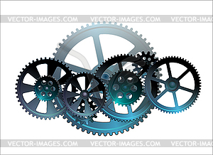 Gear mechanical - vector clip art