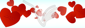 Valentine`s day background - vector clipart