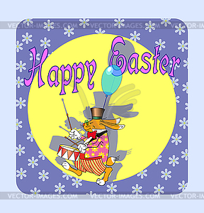 Happy easter - vector image