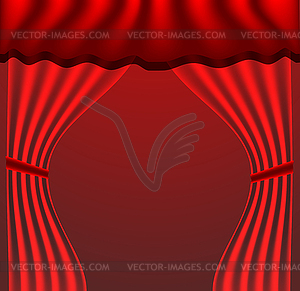 Curtaih - vector clipart