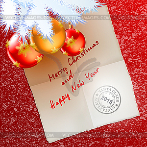 Christmas paper - vector image