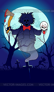 Halloween party - vector clipart