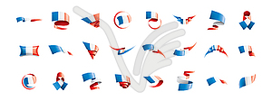 France flag,  - vector clipart