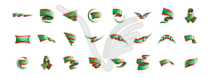 Флаг Мавритании, - клипарт в формате EPS