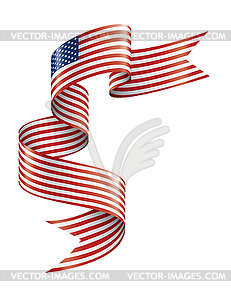 Флаг США, - иллюстрация в векторе